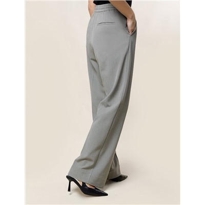 Брюки-палаццо из премиальной костюмной ткани с добавлением лиоцелла