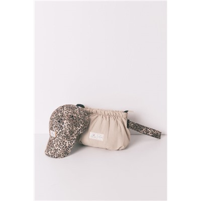 Gorra felpa animal print