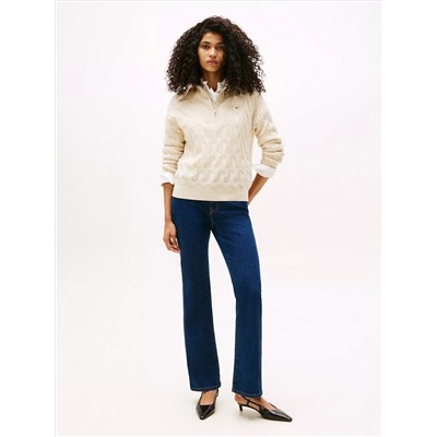 Mid-Rise Stretch Bootcut Jean