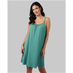 WOMEN'S SOFT RIB FLOWY BRA DRESS