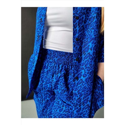 Костюм с шортами 1252 штапель НАТАЛИ #983914