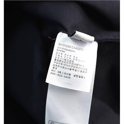 Модная синяя вельветовая рубашка КО*С