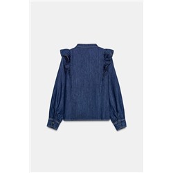 CAMISA Z1975 DENIM VOLANTES