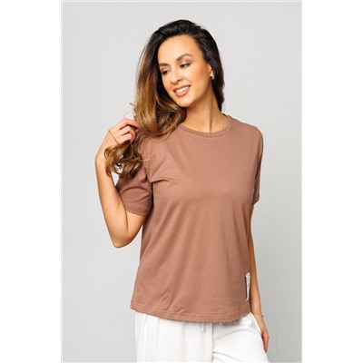 Футболка женская базовая 402BRN