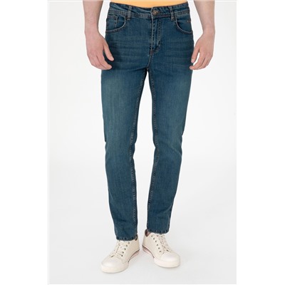 Erkek Yeşil Jean Pantolon