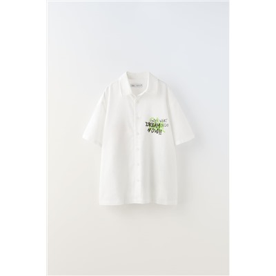 GRAFFITI PRINT SHIRT