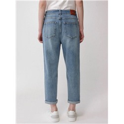 Hazzy*s женские прямые джинсы с высокой талией, экспорт  цена на бирке 49💰