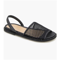 Saavi Rhinestone Mesh Sandal (Women) Reaction Kenneth Cole