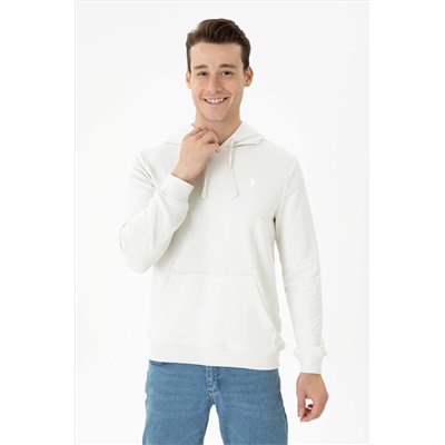 Erkek Taş Kapüşonlu Sweatshirt