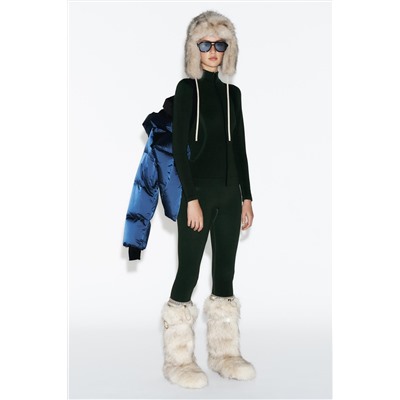 FAUX FUR BOOTS WITH STRAP SKI COLLECTION, CHARACTERISTICS