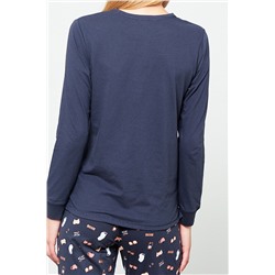 Футболка Sandy Темно- синяя