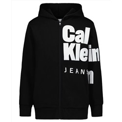 Calvin Klein Big Boys Puff Print Fashion Hoodie