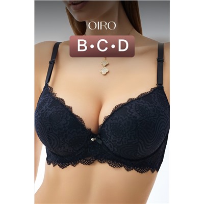 Бюстгальтер 20110311 кружевной со стразой