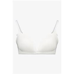 Sujetador 'maternity' CHARMING microfibra blanco