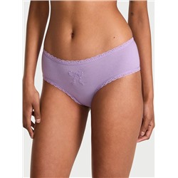 Cotton Lace Bow Cheeky Panty