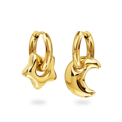 Серьги (покрытие золото), Есть комплект