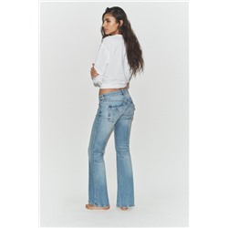TRF BOOTCUT LOW-RISE JEANS