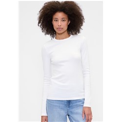Essential Ribbed Crewneck T-Shirt