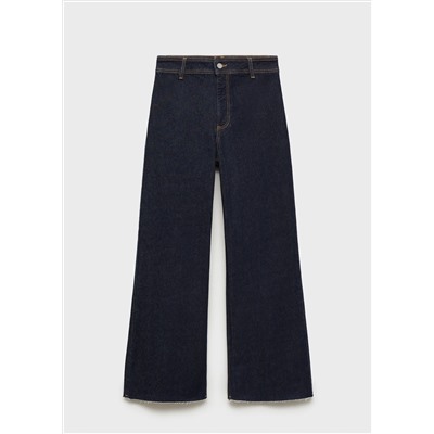 Jeans Catherin culotte rinse wash