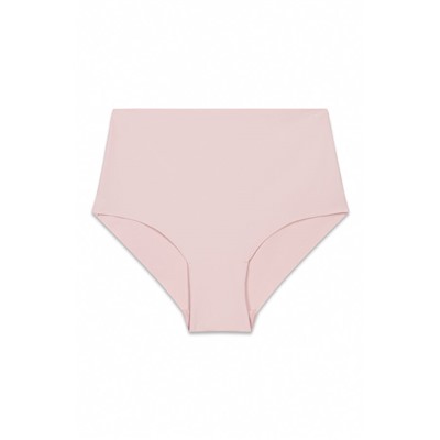 Braga alta clásica microfibra rosa