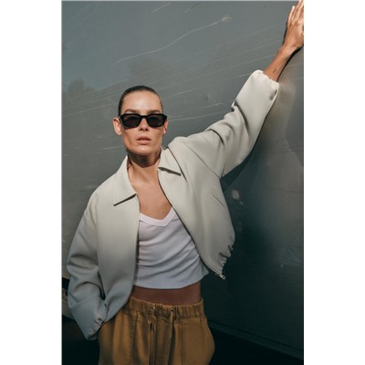 JOGGER TROUSERS WITH BUTTONED HEMS