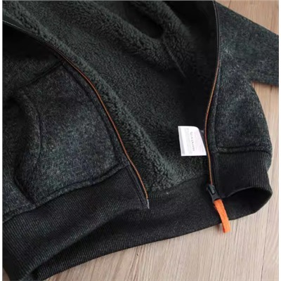 Утолщенная кофта для мальчиков на флисе 3-8 лет