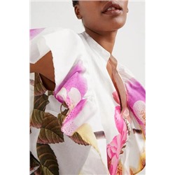 Blusa floral M. Christian Lacroix
