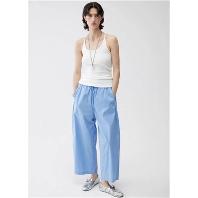 Женские брюки из эластичной хлопковой смеси