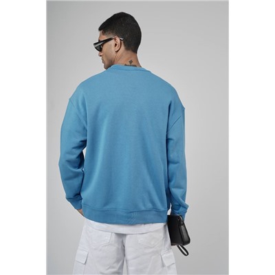 Свитшот голубой