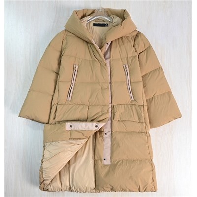 Хлопковая куртка с капюшоном