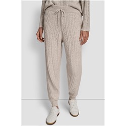 COZY CABLE SWEATER JOGGER