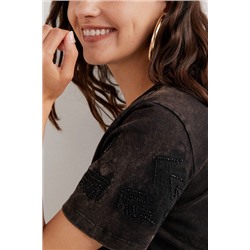 Camiseta arty serpiente