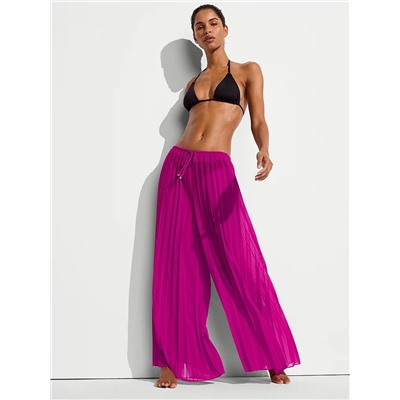 Victoria's Secret Swim Beachwear Pleated Chiffon Pants