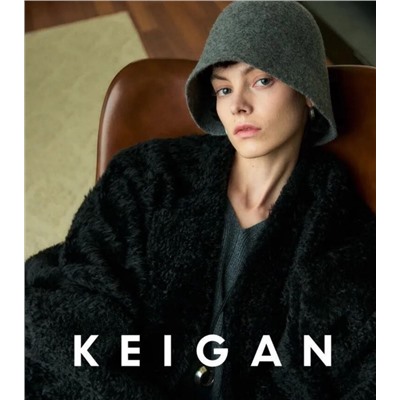 Зимняя модная двусторонняя шерстяная шапка