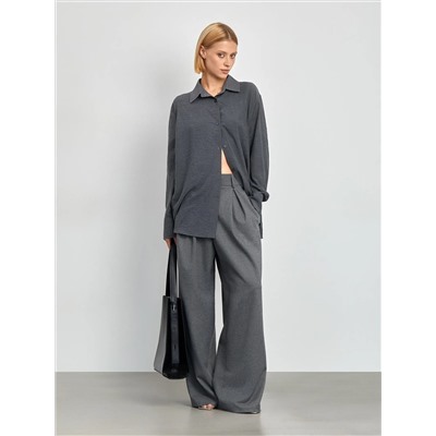 Брюки из костюмной шерсти, D391/airy