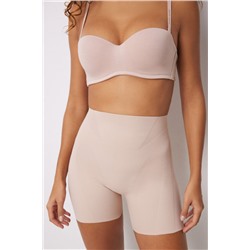 Pantalón corto reductor y push up nude