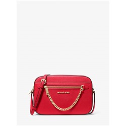 Jet Set Large Saffiano Leather Crossbody Bag