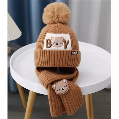 Шапка и шарф. Двуслойная подкладка