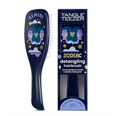 Tangle Teezer Zodiac Ultimate Detangler Hairbrush for Wet & Dry Hair, Eliminates Knots & Reduces Breakage for All Hair Types, Aries