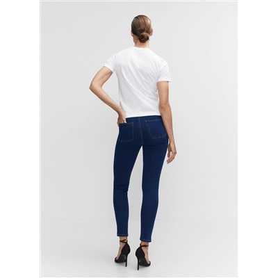 Jeggings algodón tiro alto