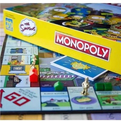 Игра монополия "Симпсоны". На яндекс маркете и WB эта игра стоит около 3500р