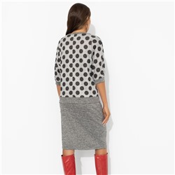 Костюм с юбкой из эластичной ткани, Ваш ход! (2 в 1, мокрый асфальт)