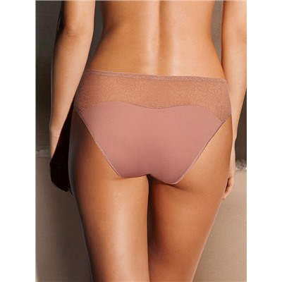 Трусы 420 Triumph кофейно-розовый слип Albina L