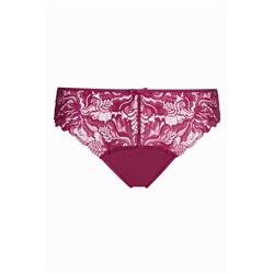 Braga clásica con encaje