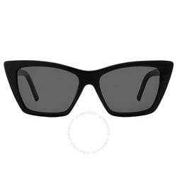 Saint Laurent  Grey Cat Eye Ladies Sunglasses