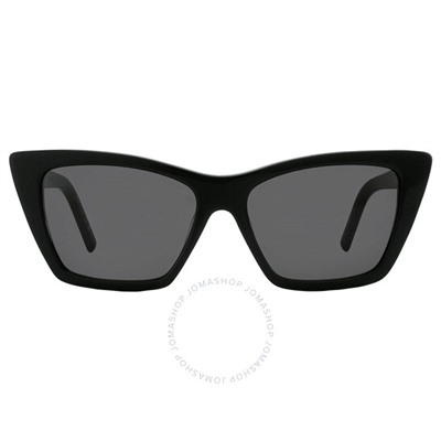 Saint Laurent  Grey Cat Eye Ladies Sunglasses