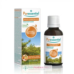 Puressentiel Huiles Essentielles pour Diffusion - Voyage en Sicile 30 ml