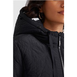 Chaqueta slim acolchada capucha