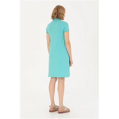 Kadın Mint Örme Elbise