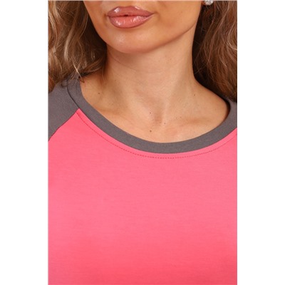 Лонгслив женский с длинным рукавом реглан